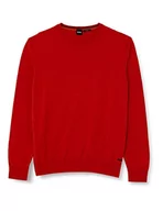Swetry męskie - BOSS kamnioda sweter męski, Bright Orange821, M - miniaturka - grafika 1