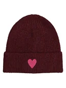 Czapki damskie - Pieces Czapka w kolorze bordowym - miniaturka - grafika 1