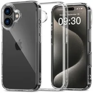 Etui i futerały do telefonów - Etui TECH-PROTECT Flexair Hybrid do Apple iPhone 16 Przezroczysty - miniaturka - grafika 1