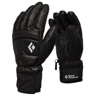 Rękawice narciarskie - Damskie rękawice narciarskie Black Diamond W Spark Gloves Rozmiar rękawiczek: L / Kolor: czarny/biały - miniaturka - grafika 1