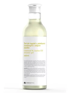 Botanicapharma Botanicapharma Oatmeal & Jajoba Oil Shower Gel żel do kąpieli z płatkami owsianymi i olejem jojoba 500ml - Kosmetyki do kąpieli - miniaturka - grafika 1