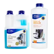 Akcesoria i części do ekspresów do kawy - Zestaw do Ekspresu - Płyn Czyszczący Aqualogis Latteo 500ml, Odkamieniacz Uniwersalny Aqualogis 1L - miniaturka - grafika 1