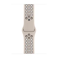 Akcesoria do smartwatchy - Apple Pasek sportowy Nike w kolorze pustynnego piasku/czarnym do koperty 44mm / 45mm / 46mm / 49mm - rozmiar S/M/L - miniaturka - grafika 1