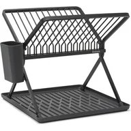 Suszarki do naczyń - Brabantia Suszarka do naczyń mała antracytowa składana 139406 - miniaturka - grafika 1