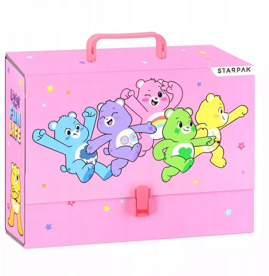 Starpak TECZKA Z RACZKA A4/90MM CARE BEARS STK PUD 1/8