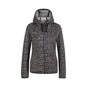 Kurtki damskie - Mammut Damska kurtka polarowa Chamuera Hooded czarny czarny S - miniaturka - grafika 1