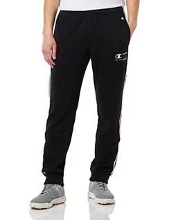 Spodnie sportowe męskie - Champion Spodnie dresowe męskie, Czarny, XL - grafika 1