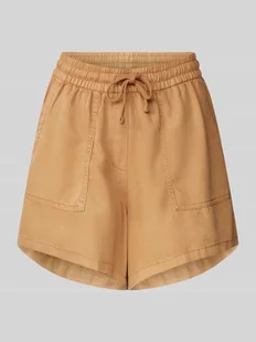 Szorty z wpuszczanymi kieszeniami model ‘KENYA’ - Spodenki damskie - miniaturka - grafika 1