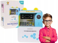 Skarbonki - interaktywny BANKOMAT sejf SKARBONKA DLA DZIECI na prawdziwe pieniądze - miniaturka - grafika 1