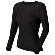 Pozostała odzież narciarska - Odlo Damska bielizna funkcyjna z długim rękawem Crew Neck Warm od czarny, xxs Originals Warm - miniaturka - grafika 1
