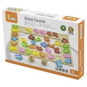 Układanki dla dzieci - Viga Gra Wyścig Zwierząt - miniaturka - grafika 1