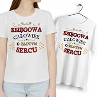 Koszulki i topy damskie - Dla Księgowej T-Shirt biały Na Prezent z Dowolnym Nadrukiem Zdjęciem Gift - miniaturka - grafika 1