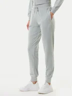 Spodnie sportowe damskie - Guess Spodnie dresowe V3BB27 K0232 Zielony Regular Fit - miniaturka - grafika 1