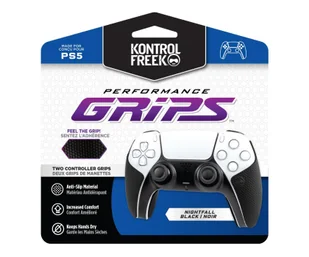 KontrolFreek KontrolFreek Performance Grips Black PS5 - Akcesoria do Playstation - miniaturka - grafika 1