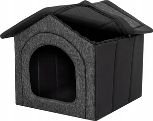 Hobbydog R4 BUDA EKOLEN CZARNY EKOLEN + CZARNY OXFORD - Budy dla psów - miniaturka - grafika 1