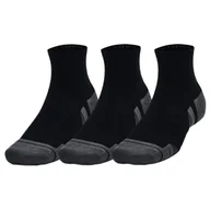 Skarpetki damskie - Skarpetki Under Armour Performance Cotton 3p Qtr-BLK L - miniaturka - grafika 1