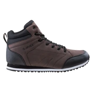 Męskie Buty HI-TEC ARNEL MID 30757-D BROWN/BLK – Brązowy - Buty trekkingowe męskie - miniaturka - grafika 1