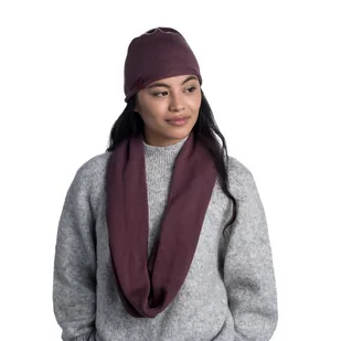Komin damski Buff Knitted Infinity - Czapki i chusty sportowe damskie - miniaturka - grafika 1
