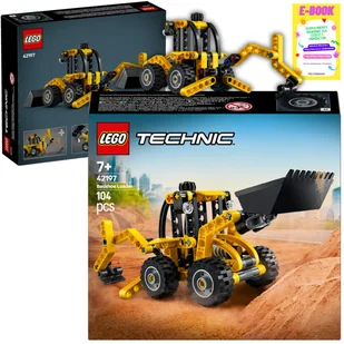 LEGO 42197 Technic Koparko-ładowarka - Klocki - miniaturka - grafika 3