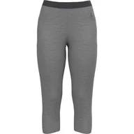 Legginsy - Legginsy termoaktywne damskie Odlo MERINO 200 base layer 3 /4 bottoms - miniaturka - grafika 1