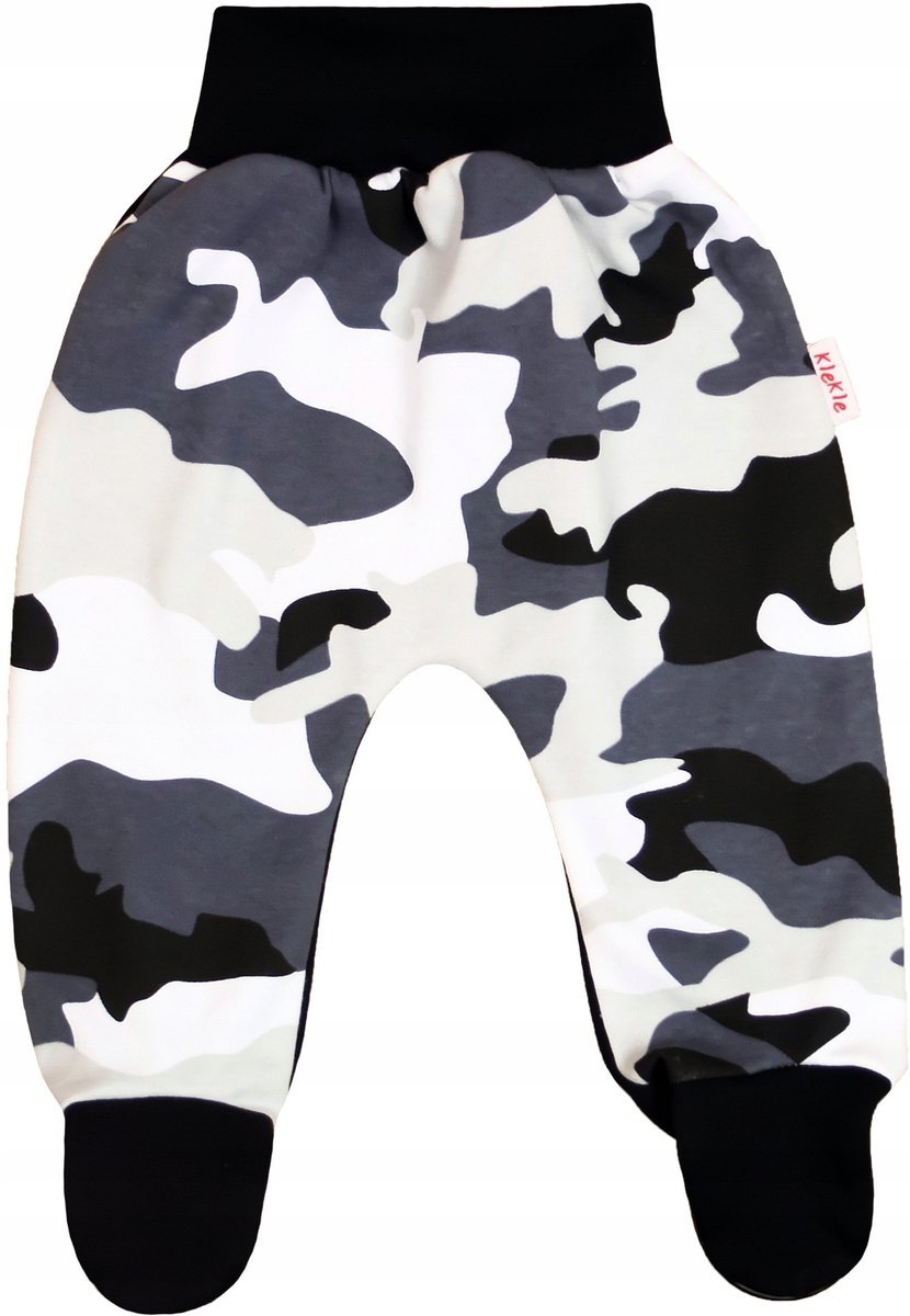 Półśpiochy BEZUCISKOWE ŚPIOCHY MORO czarne r 68 KLEKLE