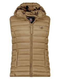 Canadian Peak Kamizelka pikowana "Vakitaleak" w kolorze jasnobrązowym - Kamizelki damskie - miniaturka - grafika 1