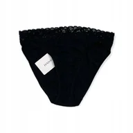 Majtki damskie - Klasyczne majtki figi damskie koronka HANRO S - miniaturka - grafika 1