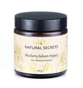 Płyny micelarne - Natural secrets Natural Secrets Micelarny Balsam Myjący  Len z Drzewem Różanym 100g 656E-94629 - miniaturka - grafika 1
