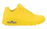 Buty sportowe damskie - Buty damskie Skechers Uno 73690-YEL - miniaturka - grafika 1