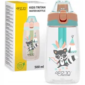 Butelki dla niemowląt - BUTELKA NA WODĘ BIDON DLA DZIECKA NAPÓJ DO SZKOŁY SPORTOWA TRITAN 500 ML - miniaturka - grafika 1