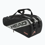 Tenis ziemny - Torba tenisowa HEAD Team Racquet Bag L black/ceramic - miniaturka - grafika 1