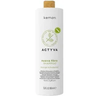 Szampony do włosów - Kemon Actyva Nuova Fibra Szampon Odbudowujący do Włosów Osłabionych i Uszkodzonych 1000ml - miniaturka - grafika 1