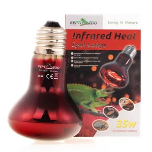 Repti-Zoo Infrared Heat 35W - żarówka grzewcza podczerwona RZ Infrared Heat R63035 35W - Akcesoria do terrarium - miniaturka - grafika 1