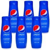Syropy i koncentraty owocowe - 6x Koncentrat do saturatora wody gazowanej SodaStream Syrop Pepsi 440ml - miniaturka - grafika 1