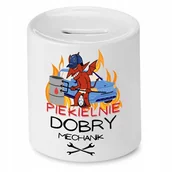 Skarbonki - Skarbonka Dla Artysty na Urodziny Imieniny Prezent z Nadrukiem ze Zdjęciem + Opakowanie na prezent (wzór 03) - miniaturka - grafika 1