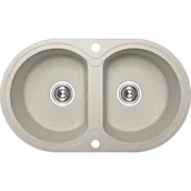 Zlewozmywaki - Laveo Zlewozmywak granitowy Dafne SBD420T - miniaturka - grafika 1