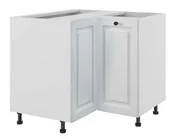 Meble kuchenne - Bristol Szafka Dolna Narożna Dnw-90 Biały Mat - miniaturka - grafika 1