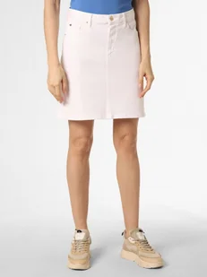 Tommy Hilfiger - Jeansowa spódnica damska, biały - Spódnice - miniaturka - grafika 1