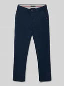 Spodnie i spodenki dla chłopców - Chinosy o kroju slim fit z mieszanki bawełny - miniaturka - grafika 1