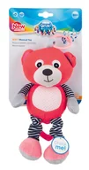Pozytywki dla dzieci - Canpol babies Canpol Pluszowa zabawka z pozytywką Bears koral - miniaturka - grafika 1