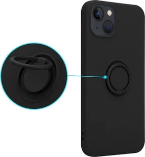 OEM Etui Silicon Ring do Samsung A53 5G czarny - Etui i futerały do telefonów - miniaturka - grafika 1