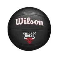 Koszykówka - Piłka do koszykówki Wilson Team Tribute Chicago Bulls Mini Ball rozmiar 3 - miniaturka - grafika 1