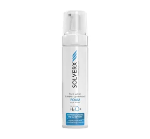 SOLVERX Deep H2O+ pianka do mycia twarzy 200ml - Kosmetyki do pielęgnacji twarzy męskie - miniaturka - grafika 1