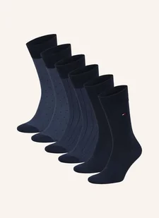 Tommy Hilfiger Skarpety, 6 Par, Z Pudełkiem Prezentowym blau - Skarpetki damskie - miniaturka - grafika 1