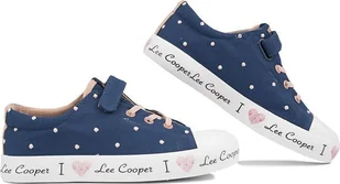 Lee Cooper Buty dla dzieci Lee Cooper granatowe LCW-24-02-2161K 34 - Buty dla dziewczynek - miniaturka - grafika 1