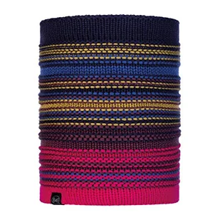 Buff Komin Zimowy Knitted & Fleece Neckwarmer Neper NIGHT BLUE 113347.779.10.00 - Czapki damskie - miniaturka - grafika 1