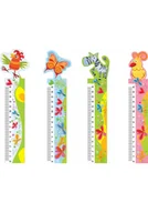 Pedagogika i dydaktyka - Linijka z tabliczką mnożenia 3D Giraffe 15cm mix Nowa - miniaturka - grafika 1