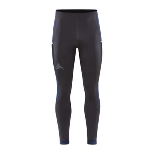 Męskie Spodnie CRAFT PRO TRAIL TIGHTS M 1912446-992698 – Granatowy - Spodnie sportowe męskie - miniaturka - grafika 1