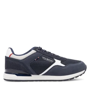 Sneakersy Beverly Hills Polo Club 22MS1001 Granatowy - Sneakersy męskie - miniaturka - grafika 1