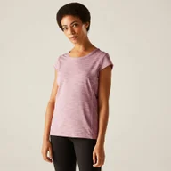 Koszulki i topy damskie - Regatta Damska koszulka Hyperdimension II Różowy, Rozmiar: 40 - miniaturka - grafika 1